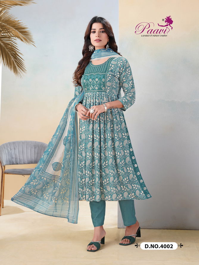 Saheli By Paavi Portion Printed Kurti With Bottom Dupatta Wholesale Price In Surat